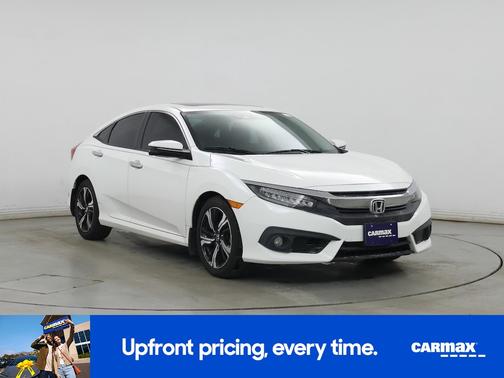White 2016 Honda Civic Touring