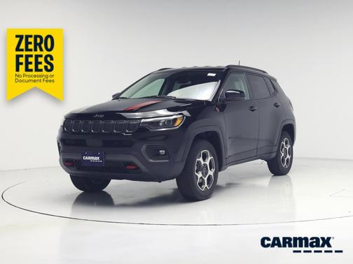 Black 2022 Jeep Compass Trailhawk