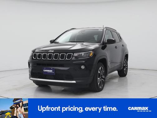 Black 2023 Jeep Compass Limited