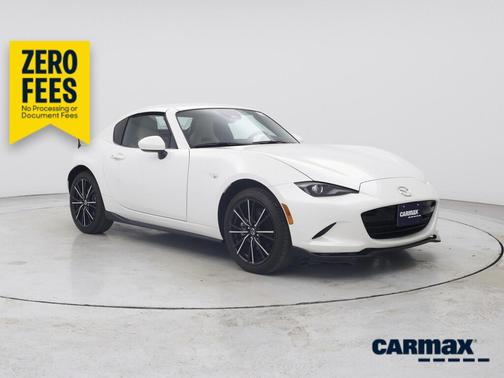 White 2025 Mazda MX-5 Miata RF Grand Touring