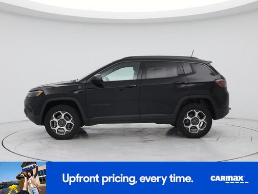 Black 2022 Jeep Compass Trailhawk