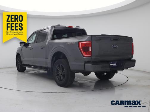 Gray 2021 Ford F-150 Lariat