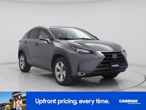 Gray 2017 Lexus NX 200t