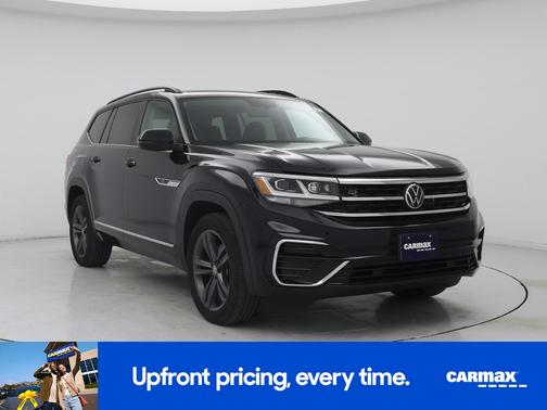 Black 2021 Volkswagen Atlas SE R-Line