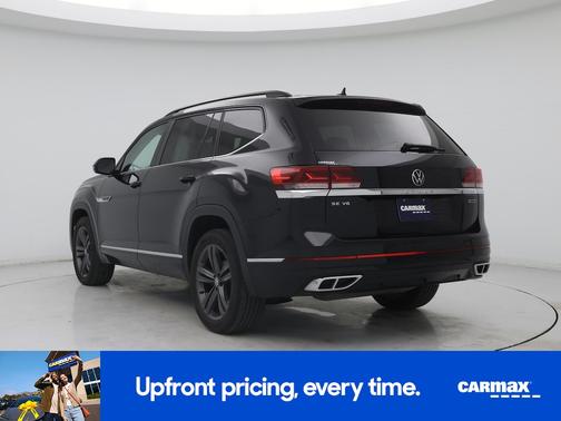Black 2021 Volkswagen Atlas SE R-Line