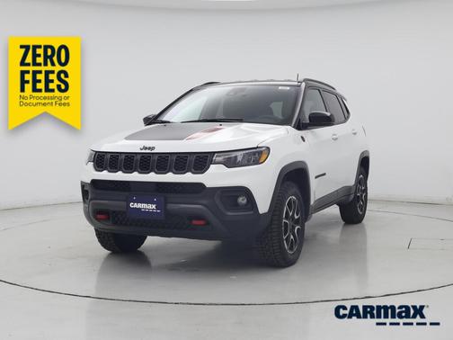 White 2025 Jeep Compass Trailhawk