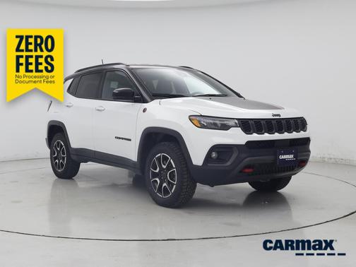 White 2025 Jeep Compass Trailhawk