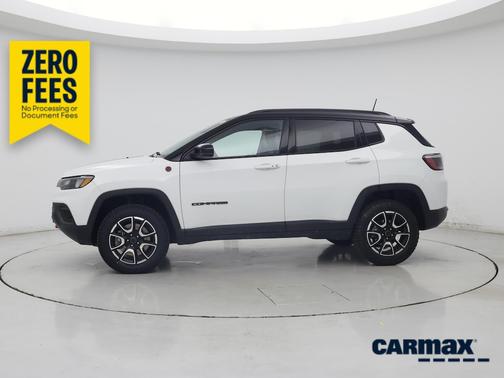White 2025 Jeep Compass Trailhawk