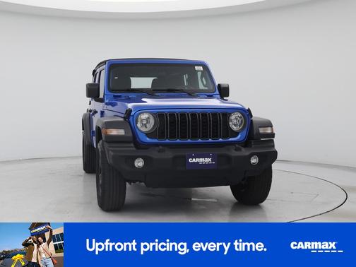 Blue 2024 Jeep Wrangler Sport