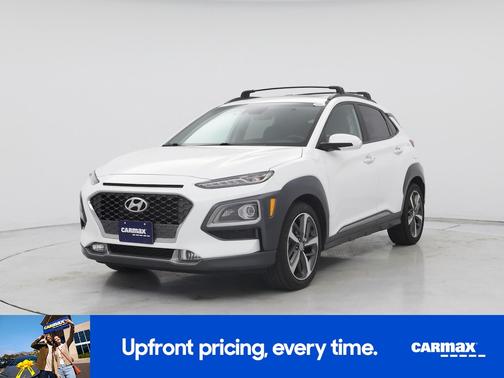 White 2021 Hyundai KONA Limited