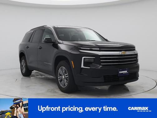 Black 2025 Chevrolet Traverse LT