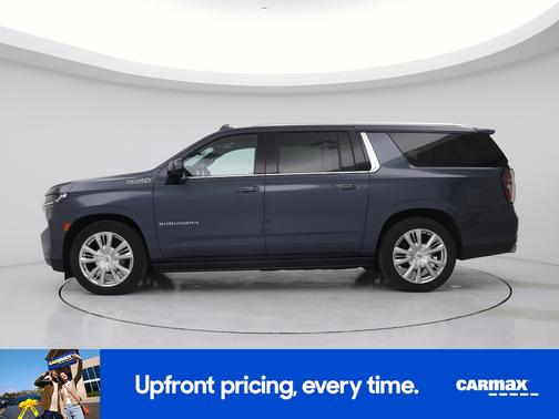 Blue 2021 Chevrolet Suburban High Country
