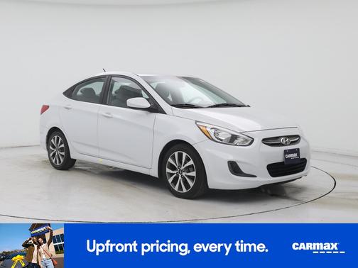 White 2017 Hyundai Accent Value Edition