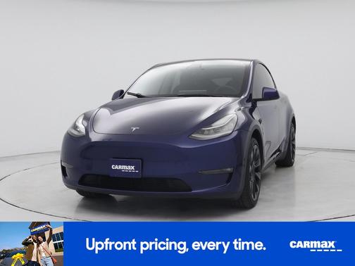 Blue 2022 Tesla Model Y Long Range