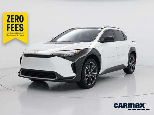 White 2024 Toyota bZ4X Limited