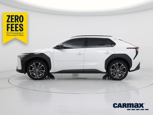 White 2024 Toyota bZ4X Limited