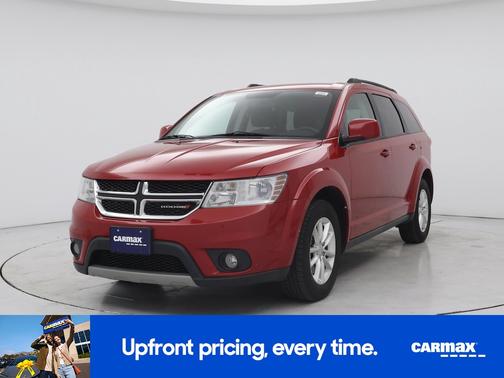 Red 2017 Dodge Journey SXT