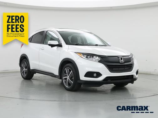 White 2022 Honda HR-V EX