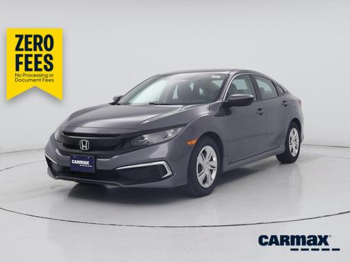 Gray 2019 Honda Civic LX