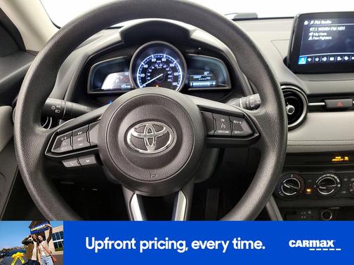 Red 2020 Toyota Yaris LE