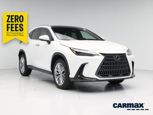 White 2024 Lexus NX 350h Luxury