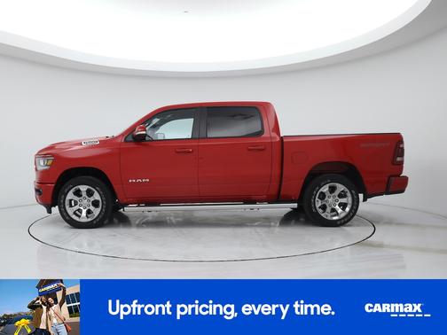 Red 2022 RAM 1500 Bighorn