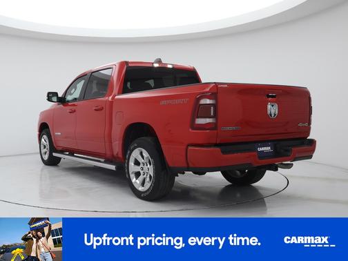 Red 2022 RAM 1500 Bighorn