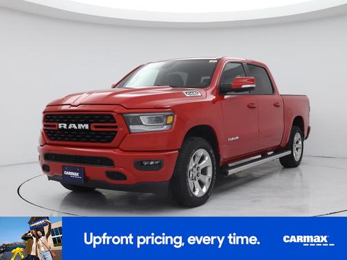 Red 2022 RAM 1500 Bighorn