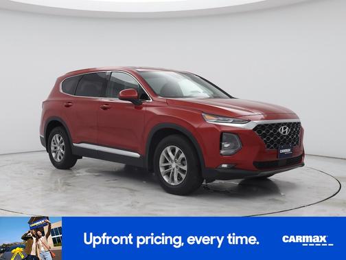 Red 2019 Hyundai SANTA FE SEL