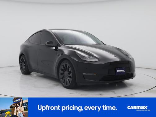 Black 2022 Tesla Model Y Performance