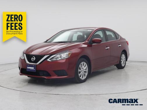 Red 2019 Nissan Sentra SV