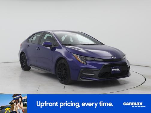 Blue 2020 Toyota Corolla SE