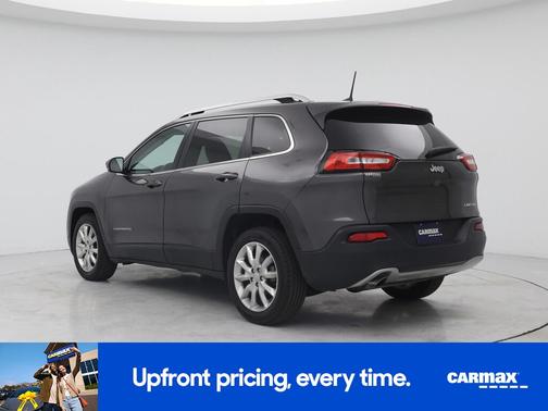 Black 2016 Jeep Cherokee Limited