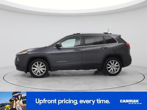 Black 2016 Jeep Cherokee Limited