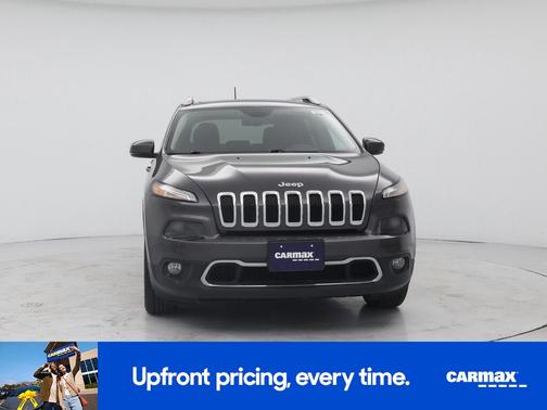 Black 2016 Jeep Cherokee Limited