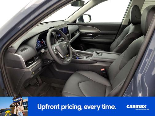 Blue 2025 Toyota Grand Highlander XLE