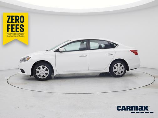 White 2016 Nissan Sentra S