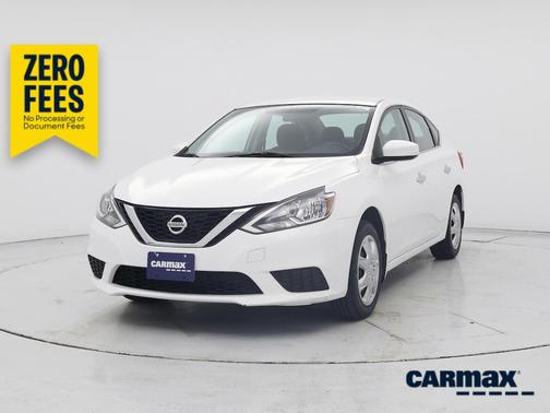White 2016 Nissan Sentra S