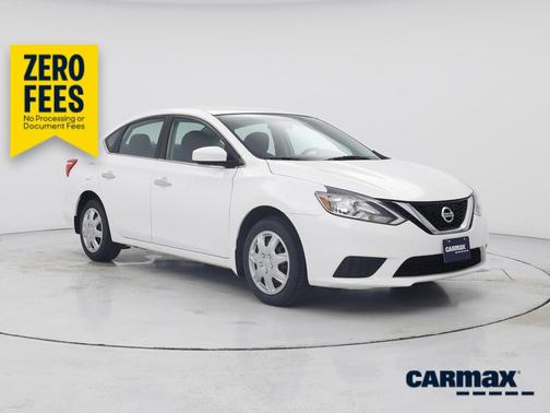 White 2016 Nissan Sentra S