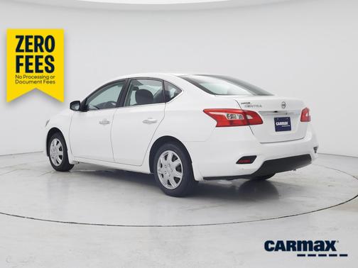 White 2016 Nissan Sentra S