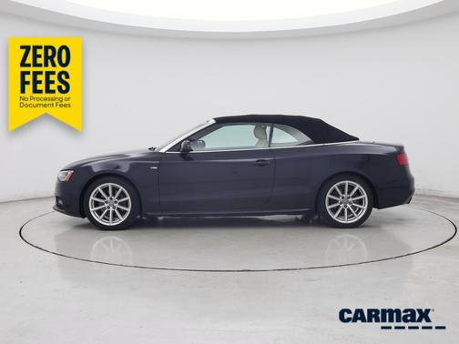 Blue 2016 Audi A5 Premium Plus
