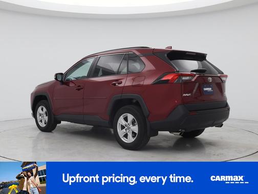 Red 2021 Toyota RAV4 XLE