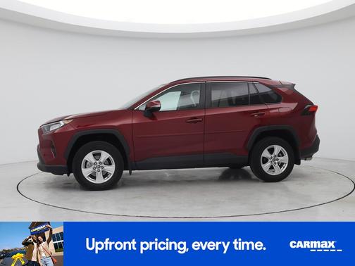 Red 2021 Toyota RAV4 XLE