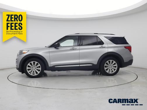 Gray 2021 Ford Explorer Limited