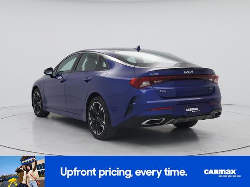 Blue 2022 Kia K5 GT-Line