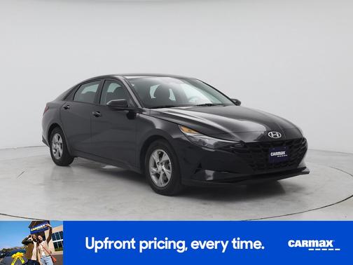 Black 2021 Hyundai ELANTRA SE
