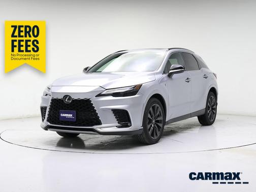 Silver 2024 Lexus RX 350 F-SPORT Handling