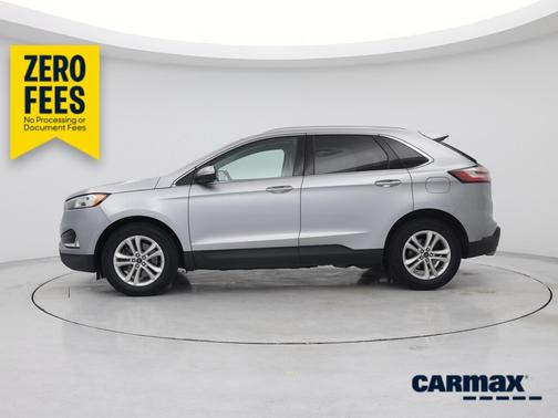 Silver 2020 Ford Edge SEL