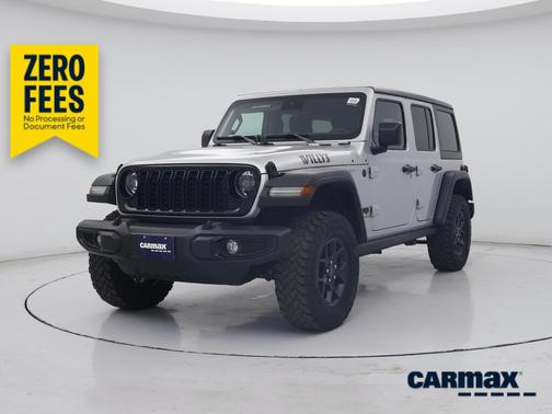 Silver 2024 Jeep Wrangler Willy's