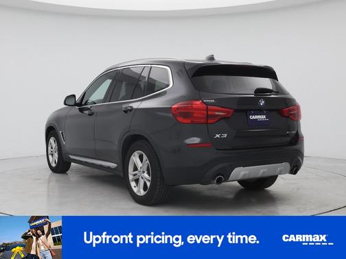Black 2019 BMW X3 XDrive30i